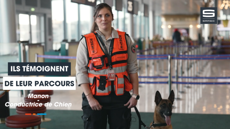 Portrait de Manon, Conductrice de Chien