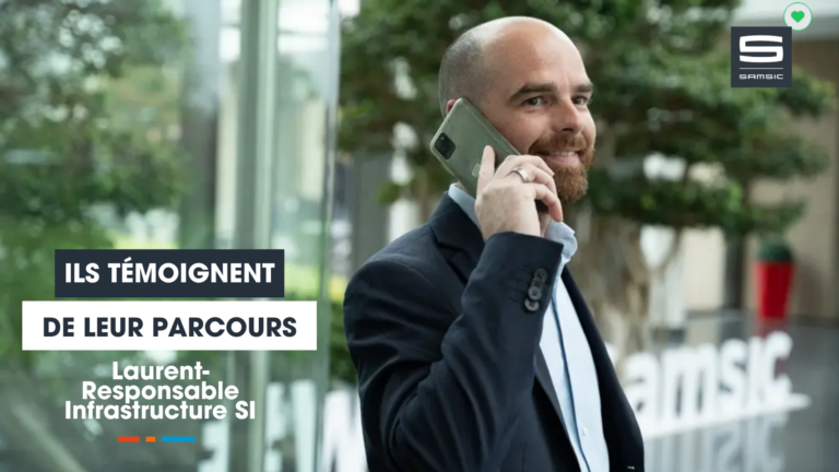 Portrait de Laurent, Responsable Infrastructure Système d’Information