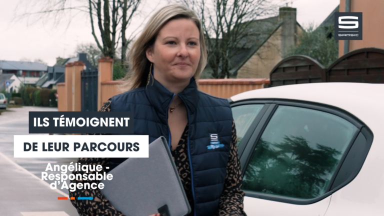 Portrait d’Angélique, Responsable d’Agence